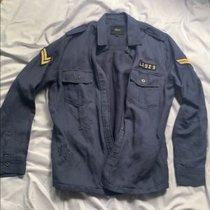 Rails utility jacket with patches size medium